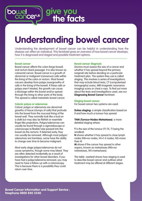Understanding bowel cancer - Bowel Cancer UK