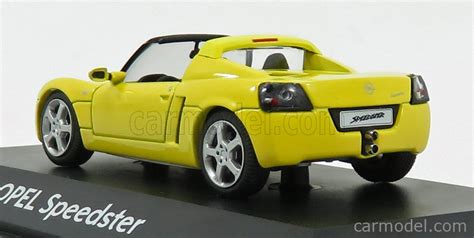 Schuco 9121874 Scale 143 Opel Speedster 2001 Yellow