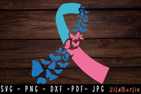 Thyroid Ribbon SVG, Thyroid Cancer SVG, Butterfly Thyroid cancer svg ...