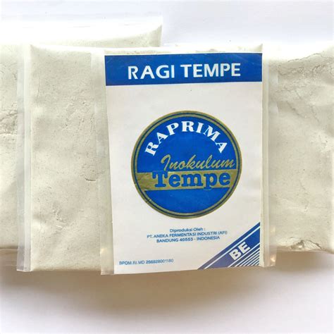 Raprima Tempeh Starter Ragi Tempe Oz Meat Alternative Vegetarian