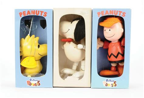 Adorable Peanuts Marionettes Snoopy Charlie Brown And Lucy