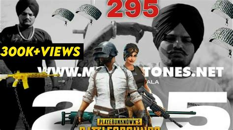 295 Ft Sidhu Moosewala BGMI PUBG Montage Latest Punjabi Song 295