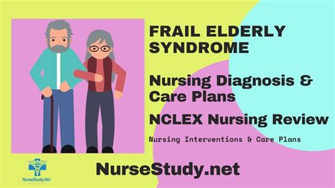 Frail Elderly Syndrome Nursing Diagnosis And Nursing Care Plan Hot