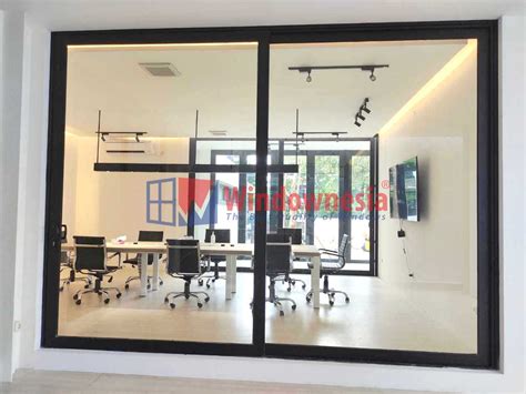 Pintu Sliding Aluminium Daun Windownesia Jual Jendela Aluminium