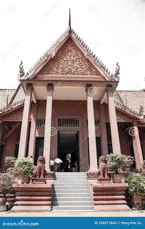 National Museum Of Cambodia In Phnom Penh Cambodia Editorial Image