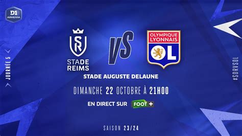 J5 Stade de Reims Olympique Lyonnais 1 5 le résumé D1 Arkema I