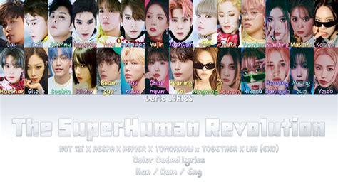 The SuperHuman Revolution Color Coded Lyrics Han Rom Eng YouTube