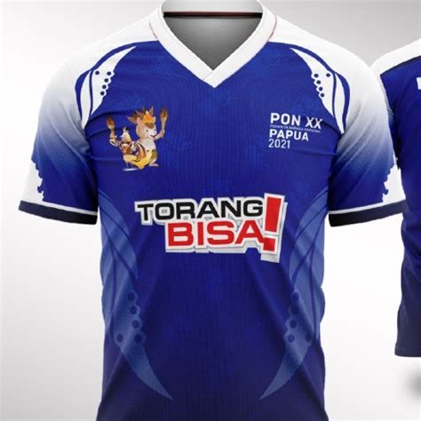 Jual JERSEY PON XX PAPUA KAOS KONTINGEN JABAR BAJU PEKAN OLAH RAGA