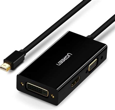 Ugreen Mini Displayport To Hdmi Dvi Vga Adapter 4k Mini Dp Converter