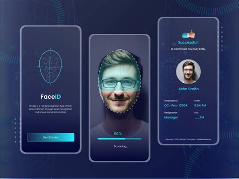 Face Scanning App UI | Scan app, Health tracker app, Ux app design