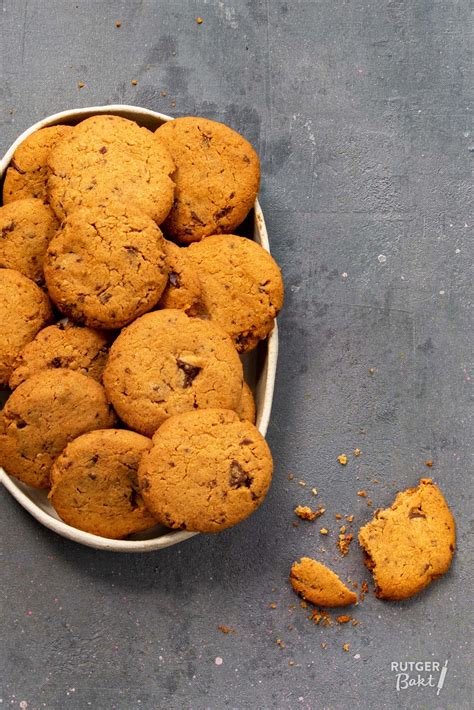 Pindakaas Koekjes Recept Met Chocolade Rutger Bakt