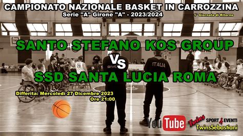 Santo Stefano Kos Group Vs Ssd Santa Lucia Roma Differita