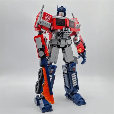 Lego Moc Rotb Optimus Prime By Thebricksong Rebrickable Build With Lego