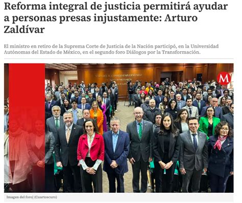 Reforma Integral De Justicia Permitir Ayudar A Personas Presas