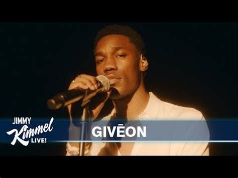 Giveon - Stuck on You [Live on Jimmy Kimmel!!!] : giveon