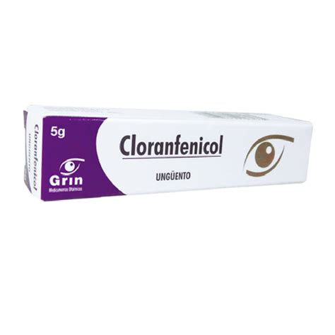 Cloranfenicol 50mg Ung Oft 5gr Grn