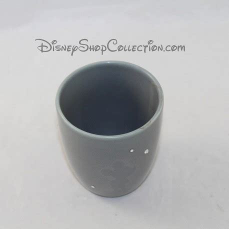 Tasse à café Mickey DISNEYLAND PARIS Sellier grise strass Disney 8