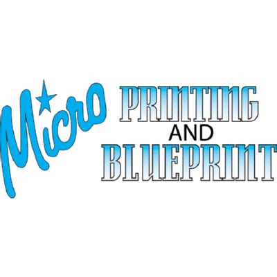 Micro Printing & Blueprint Logo Download png