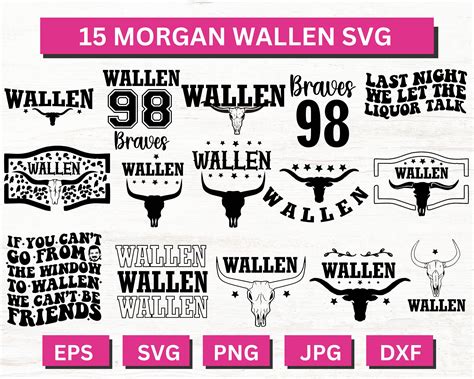 Morgan Wallen Svg, Morgan Wallen, Morgan Wallen Png, Wallen Svg, Morgan ...