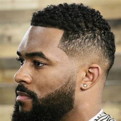 Shadow Fade Haircut Black Men