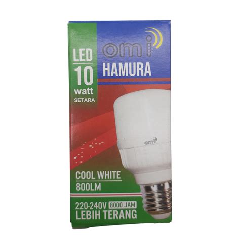 Bola Lampu Led Omi Hamura Watt Bohlam Omi Led Watt Hamura