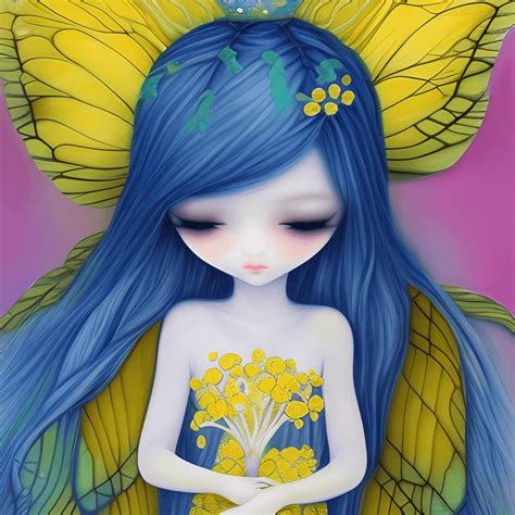 Beautiful Fantasy Forest Fairy Sprite · Creative Fabrica