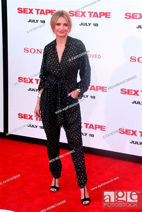 Premiere Of Columbia Pictures Sex Tape Arrivals Featuring Cameron