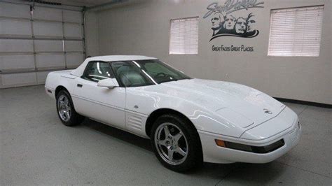 1993 Corvette Convertible Triple White Automatic Collectors Edition