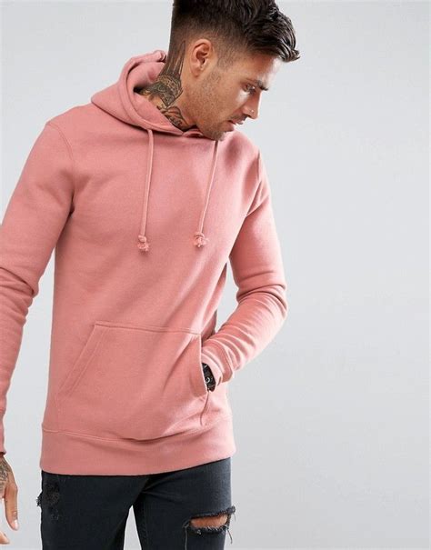 Pullandbear Hoodie In Pink Mens Fashion 2018 Mens Fashion Suits Latest