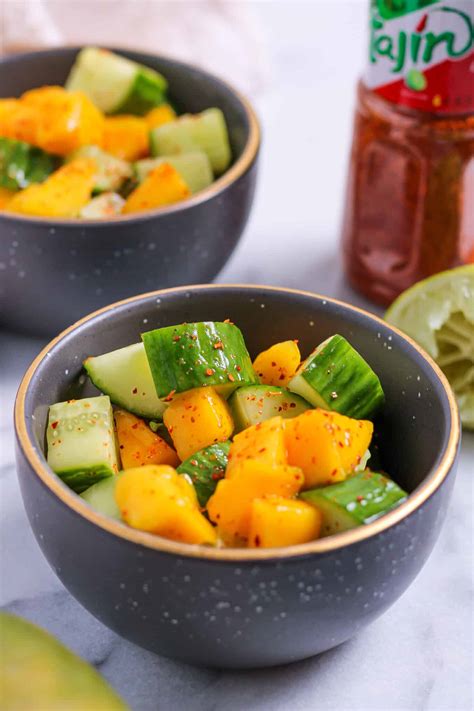 Mango Cucumber Salad Nutrition To Fit Lindsey Janeiro Simple