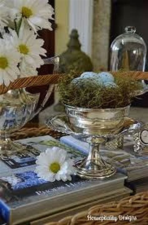 25 Spring Bird Nests Tablescape Ideas Home Design Coffee Table