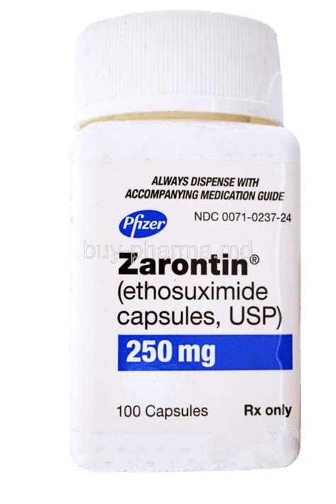 Zarontin at best price in Vadodara by Pan Drugs Ltd. | ID: 21138651212