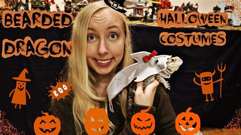 My Bearded Dragon Halloween Costumes - YouTube