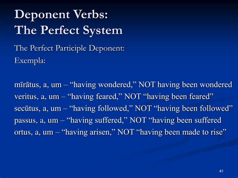 Ppt Deponent Verbs Overview Powerpoint Presentation Free Download