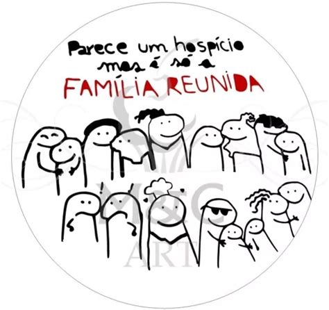 Papel De Arroz Bento Cake Flork Meme Família Reunida à Venda Em São