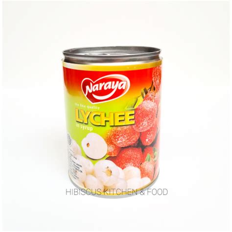 Jual Naraya Lychee Gram Buah Leci Kaleng Kota Bekasi Hibiscus