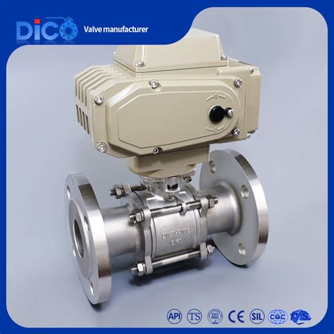 Dico Stainless Steel Side Entry Pc Flange Floating Ball Valve China