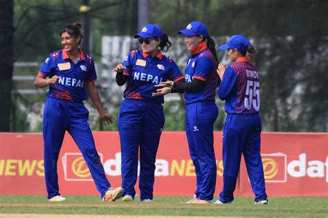 Nepal Womens Cricket Team Wins Quadrangular T 20i Series Wicketnepal