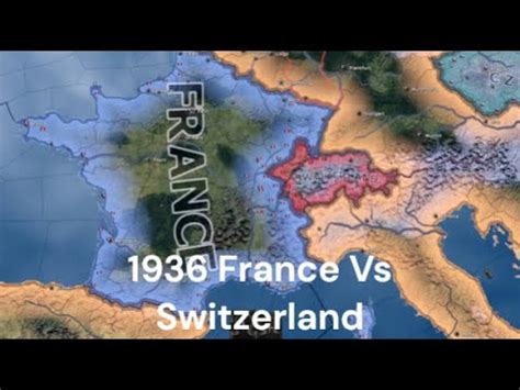 Hoi France Vs Switzerland Timelapse Youtube