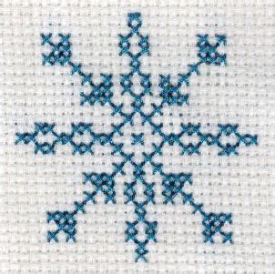 Cross Stitch Snowflake Cross Stitch Patterns