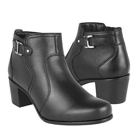 Pappomania Botines Dama Flexi Piel Negro