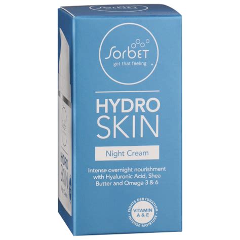 Sorbet Hydro Skin Night Cream 50ml Clicks