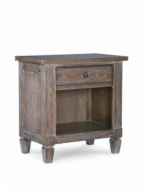 Legacy Furniture Brownstone Village Oak Open Night Stand Legacy