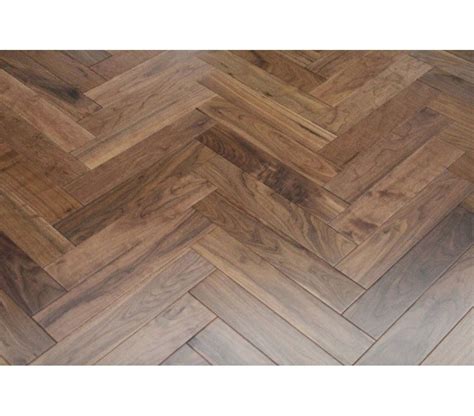 Fth416 Walnut Engineered Herringbone 184x90x430mm Parquet Walnut