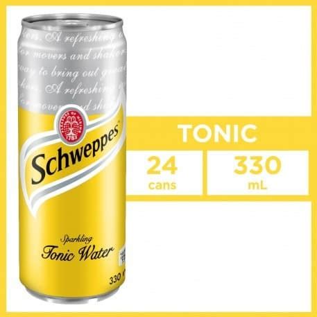 Jual Schweppes Minuman Soda Kaleng 1 Karton Isi 24x330 ML Tonic