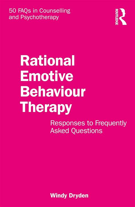 Amazon Rational Emotive Behaviour Therapy Responses To Frequently