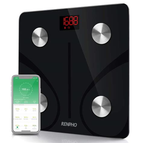 Renpho Bluetooth Body Fat Scale Digital Body Weight Bathroom Scales Weighing Scale With Smart