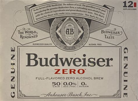 Budweiser Zero | Bell Beverage