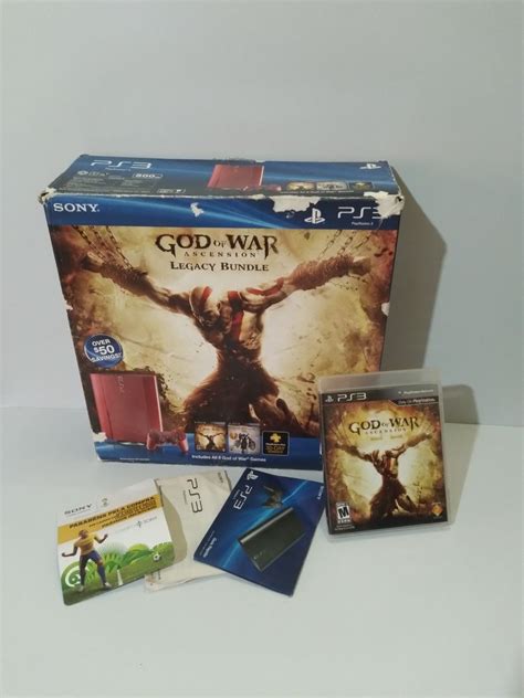 Caixa Ps Edi O Especial Jogo Original God Of War Ascension