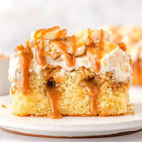 Banoffee Poke Cake Recipe Mom On Timeout